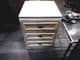 186064 / WHITE & CREAM SET OF 3 DRAWERS (SOME COSMETIC) - H64 X W45 X D47CM